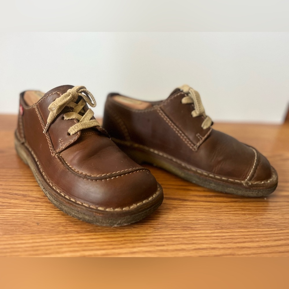 Duckfeet Fyn Cocoa Danish Derby Boots Shoes ~ Sz EU 40 US Women’s 9- 9.5 - Picture 8 of 15